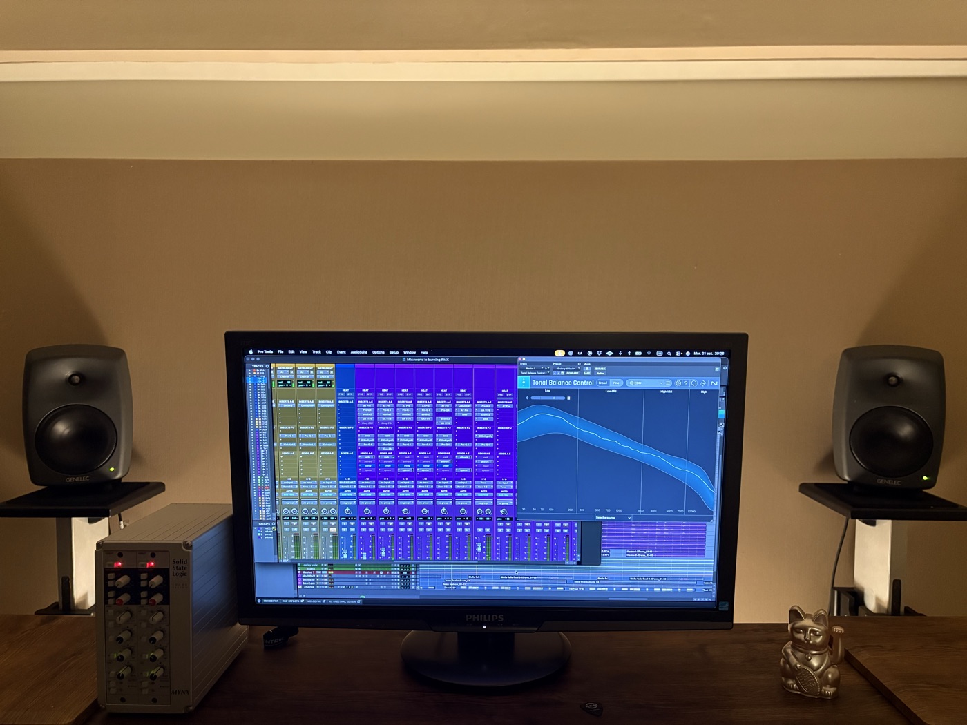 Une autre vue de l’intérieur du studio